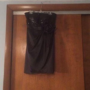 Black homecoming dress
